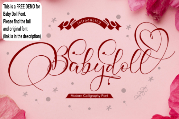 Babydoll: A Handwritten Font That Brings Romance and Movement to Your Designs