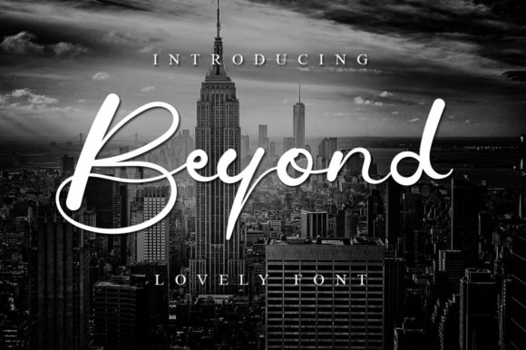 Beyond: A Handwritten Font That Brings Warmth to Modern Design