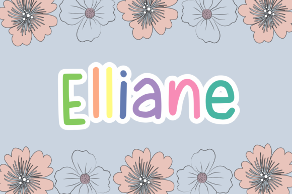 Elliane: A Typographic Companion for Playful and Purposeful Design