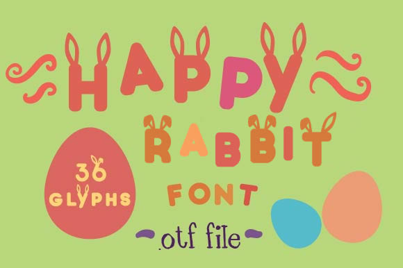 Happy Rabbit Font: Clever Typography for Playful Branding