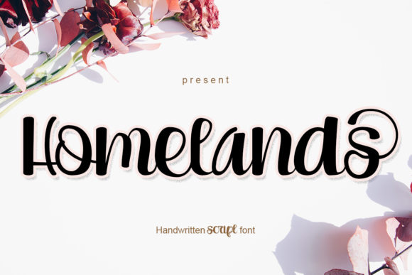 Homelands: A Calligraphy Typeface That Brings Romance and Rhythm to Modern Design