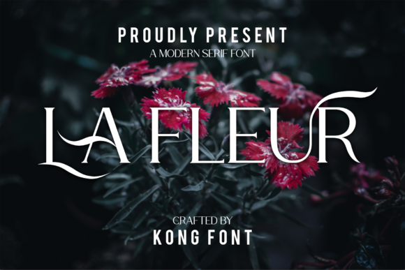 La Fleur: A Playful Handwritten Script Font for Creative Projects