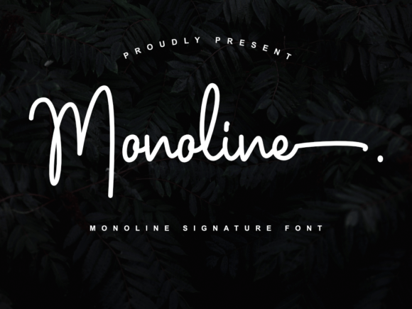 Monoline: The Signature Script Font That Defines Elegance