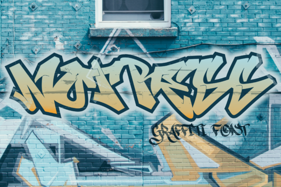 Notress: A Graffiti-Stamped Display Font That Brings Street Art Energy to Modern Design