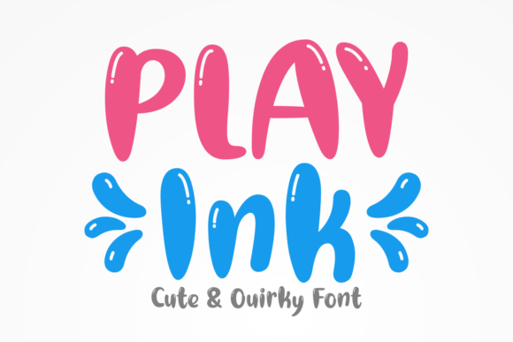 Play Ink: The Chic and Bubbly Display Font That Brings Joy to Every Project