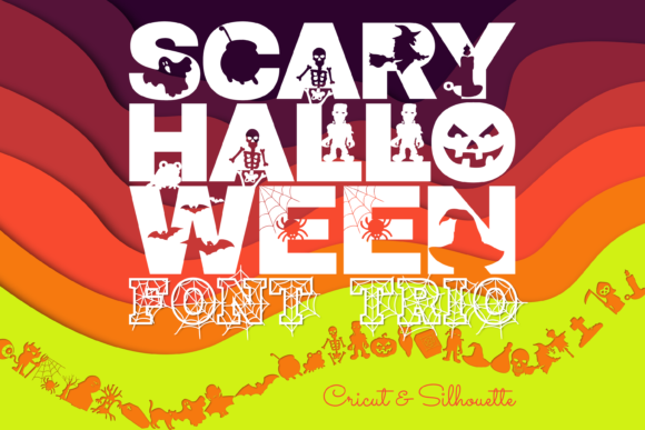 Scary Halloween Trio: A Versatile Font Set for Creators