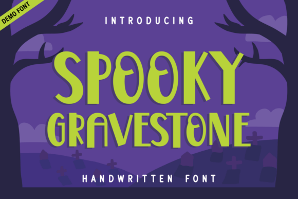 Spooky Gravestone Demo Font: A Playful Haunt for Your Next Creative Project