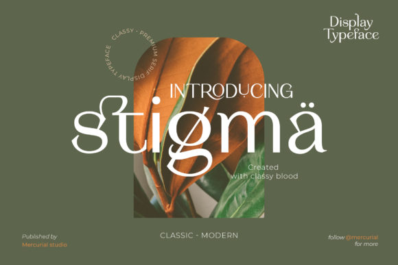 Stigma Font: Where Readability Meets Display-Driven Character