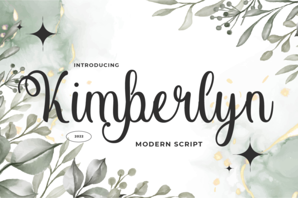 The Art of Refined Typography: Kimberlyn as a Design Statement